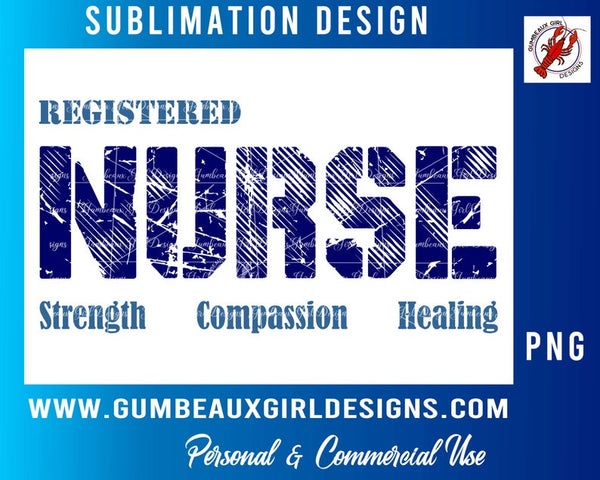RN Registered Nurse male nurse female healthcare digital shirt, mug design, PNG skinny tumbler sublimation