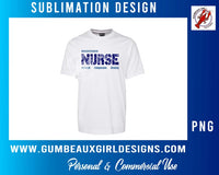 RN Registered Nurse male nurse female healthcare digital shirt, mug design, PNG skinny tumbler sublimation