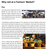eBook HOW TO MAKE MONEY AT A FARMERS MARKET